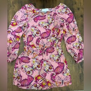 Girl’s Small Children’s Place Butterfly Romper